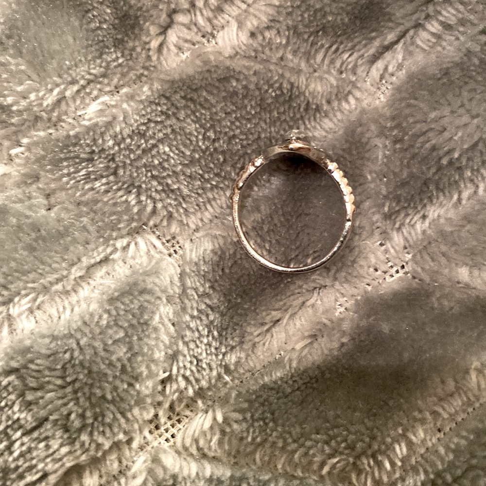 Silver Rhinestone Ring - Picture 3 of 3